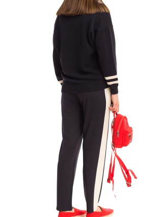 Синий свитер WEEKEND MAX MARA: фото 4 - Invogue